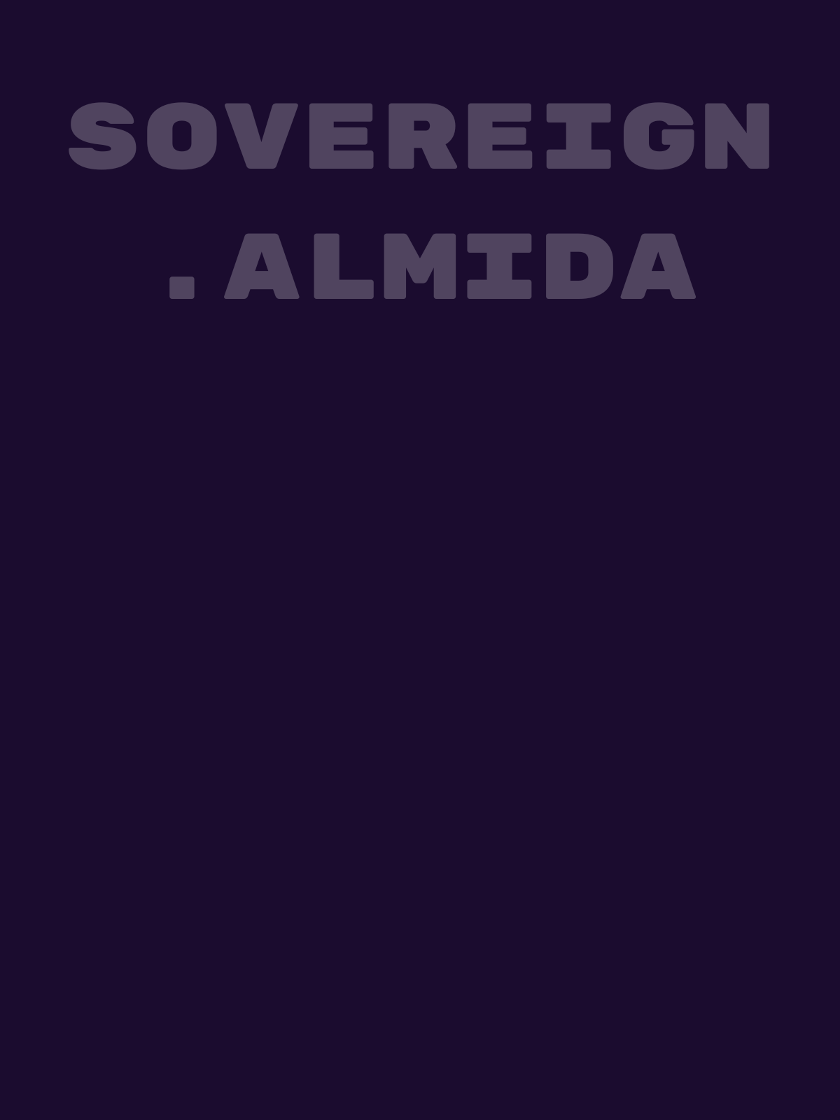 Sovereign.Almida | Sovereign Living by Chris Almida