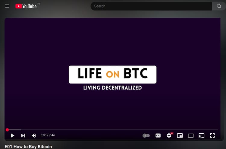 Life on Bitcoin goes video!